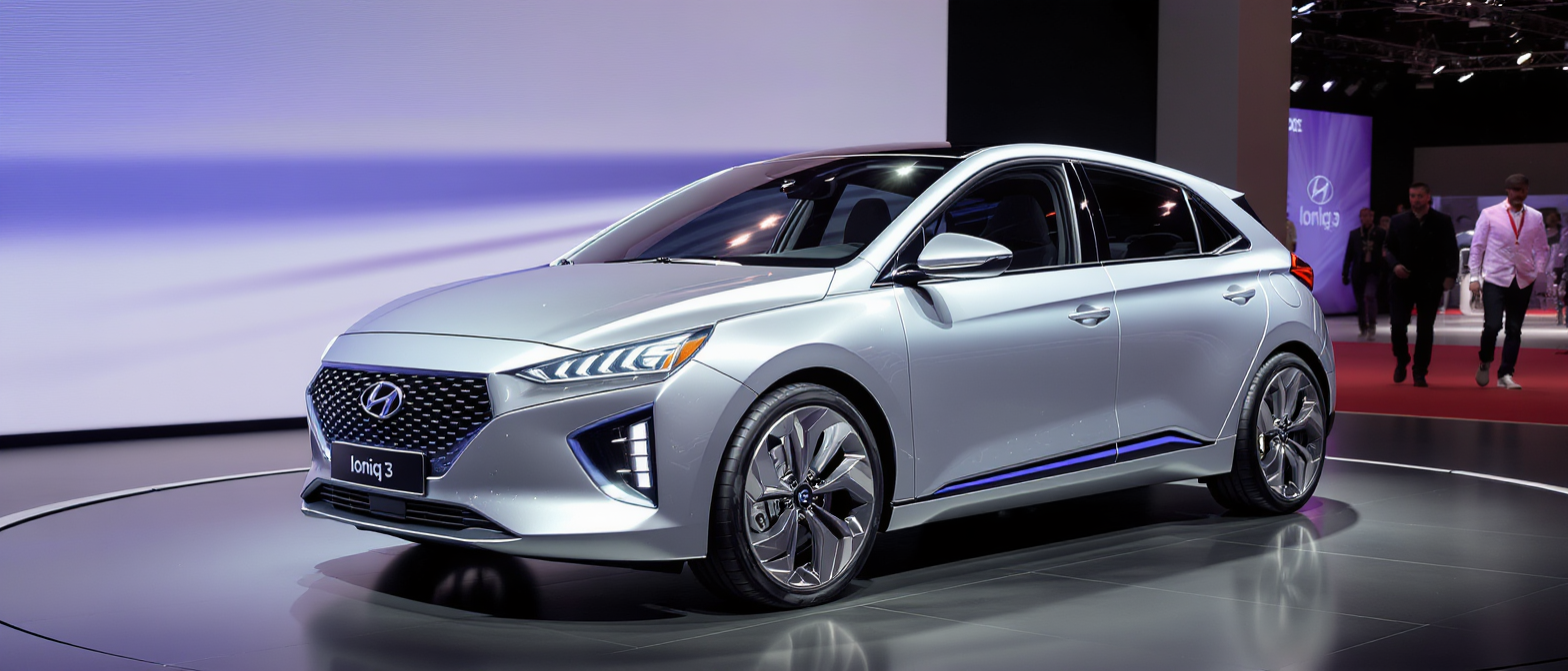 hyundai se prépare pour le mondial de l'auto 2026 en dévoilant la nouvelle ioniq 3, accompagnée des dernières générations du tucson et du bayon, alliant innovation et design moderne.