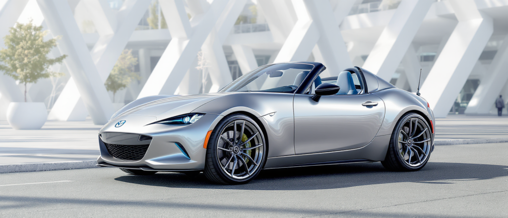 découvrez la future mazda mx-5 100 % électrique en développement, prévue pour la nouvelle génération après 2028, alliant performance et respect de l'environnement.