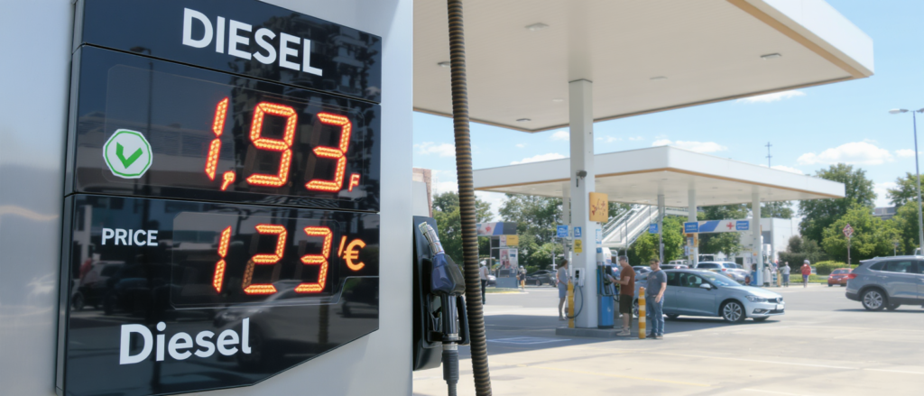 profitez du diesel à partir de 1,93 €/l ce mardi 11 août. découvrez les stations-service où faire le plein à 24 centimes de moins que la moyenne nationale et économisez sur votre carburant.