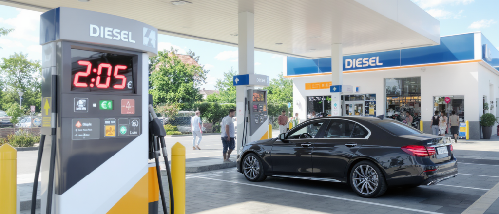 profitez du diesel à seulement 2,05 €/l ce mardi 4 août et découvrez les stations-service où vous économisez 19 centimes par litre par rapport à la moyenne nationale.