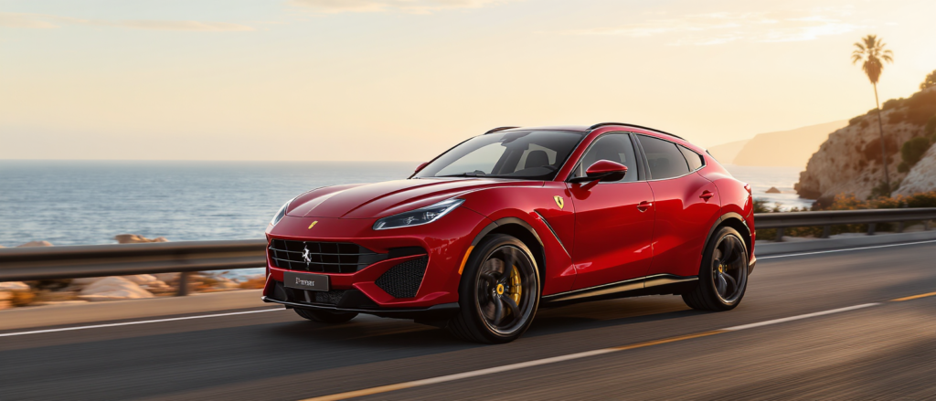 découvrez le nouveau look du ferrari purosangue, le suv sportif qui allie puissance et élégance, prêt à révolutionner la route.
