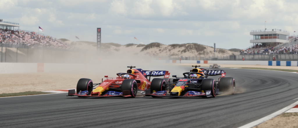 revivez en vidéo le second départ intense du gp des pays-bas de f1, où kimi antonelli prend l'avantage sur lando norris dans une bataille palpitante.
