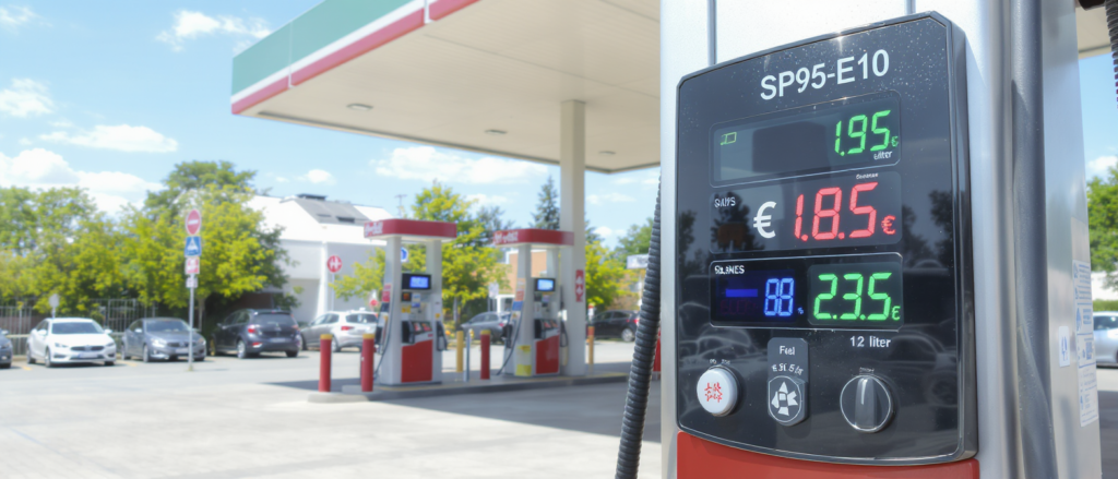 sp95-e10 à 1,85 €/l dès le jeudi 13 août : trouvez les stations-service où vous pouvez économiser jusqu'à 14 centimes par litre par rapport au prix moyen.