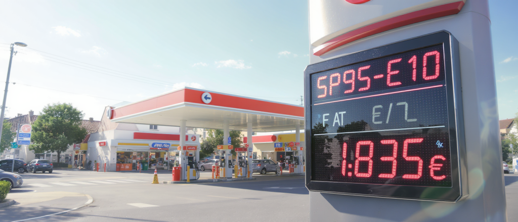 profitez du sp95-e10 à seulement 1,83 €/l ce lundi 10 août. découvrez les stations-service où faire le plein à 14 centimes de moins que la moyenne nationale et économisez sur votre carburant.