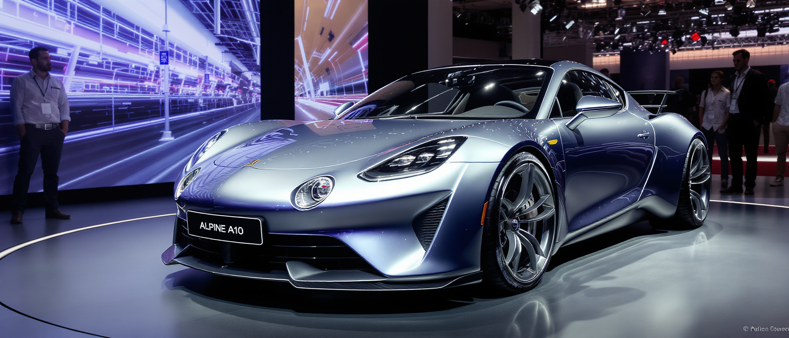 découvrez en avant-première la future alpine a110 électrique présentée au mondial de l'auto 2026, alliant performance et innovation électrique.