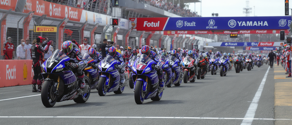 découvrez la grille de départ du bol d'or 2026 avec la yamaha n°1, leader du championnat, qui montre des signes de faiblesse avant la grande course.
