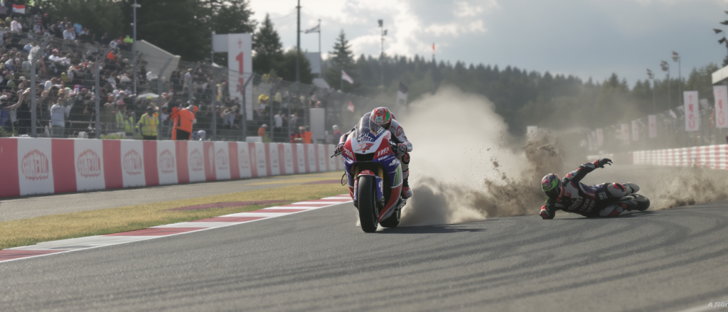 revivez le gp d'autriche motogp avec fabio quartararo en pleine forme, la chute de johann zarco qui compromet sa qualification pour la q2, et découvrez le classement complet des essais.