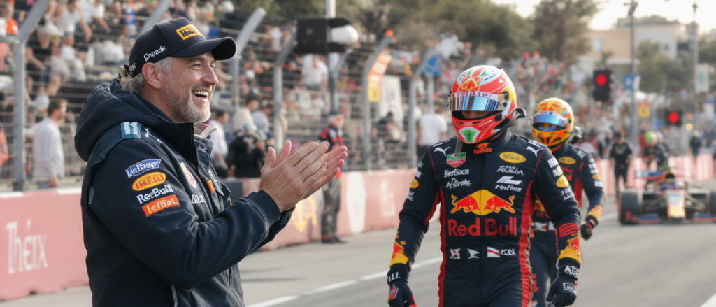 au gp d’azerbaïdjan, laurent mekies salue la performance de max et isack à l’arrivée : « ils sont incroyables à voir ».