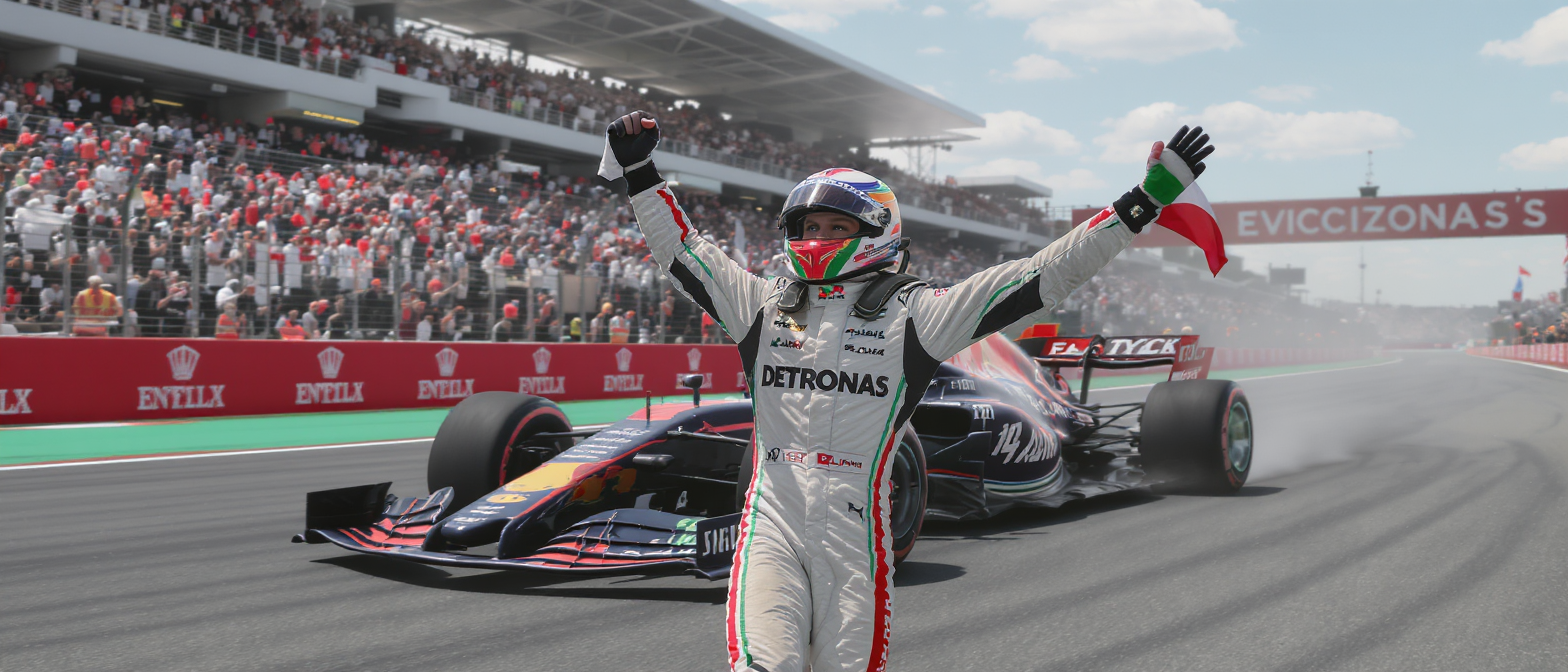 revivez l'émotion du gp d'italie de f1 avec kimi antonelli qui célèbre une victoire mémorable, un rêve enfin devenu réalité.