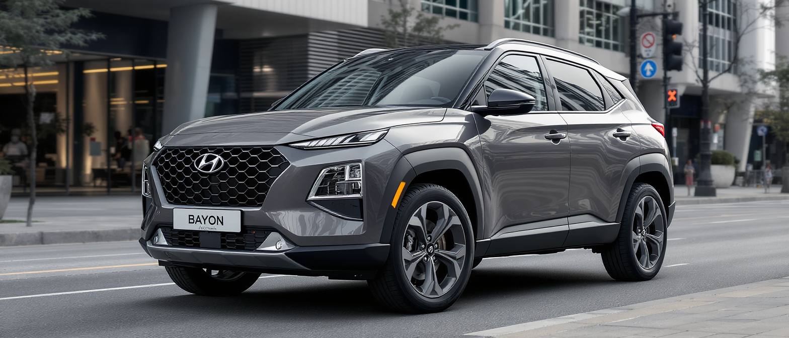 découvrez la hyundai bayon 2027, deuxième génération du suv coréen au design remodelé, plus dynamique et sans rondeurs. explorez les premières images exclusives de ce nouveau modèle.