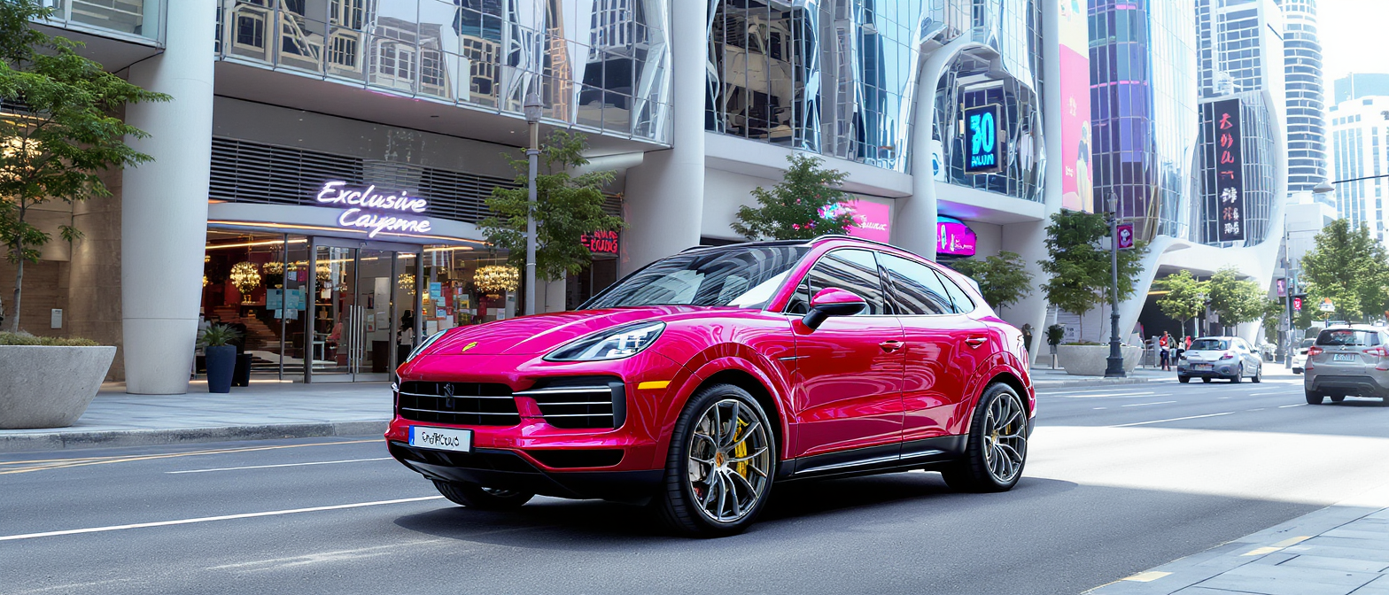 découvrez le porsche cayenne électrique avec 92 couleurs exclusives, portes automatiques innovantes et recharge sans fil, alliant luxe et technologie avancée pour le suv allemand ultime.