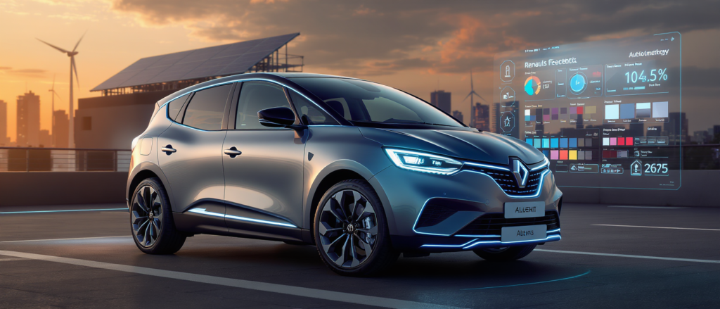 découvrez le nouveau renault scenic électrique avec une autonomie optimisée et des options de personnalisation avancées, alliant innovation et confort pour un suv écoresponsable.