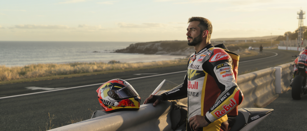 avant le gp d’australie, jorge martín promet à phillip island un hommage à la hauteur de sa légende et les adieux que le circuit mérite.