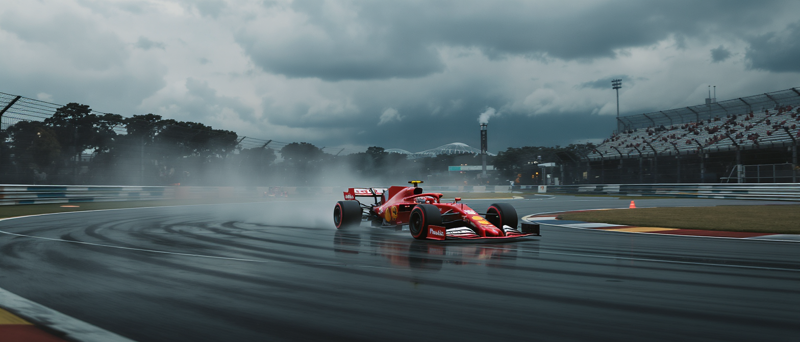 au gp de bahreïn, charles leclerc reconnaît après l’arrivée que le choix des pneus slicks était une erreur stratégique.