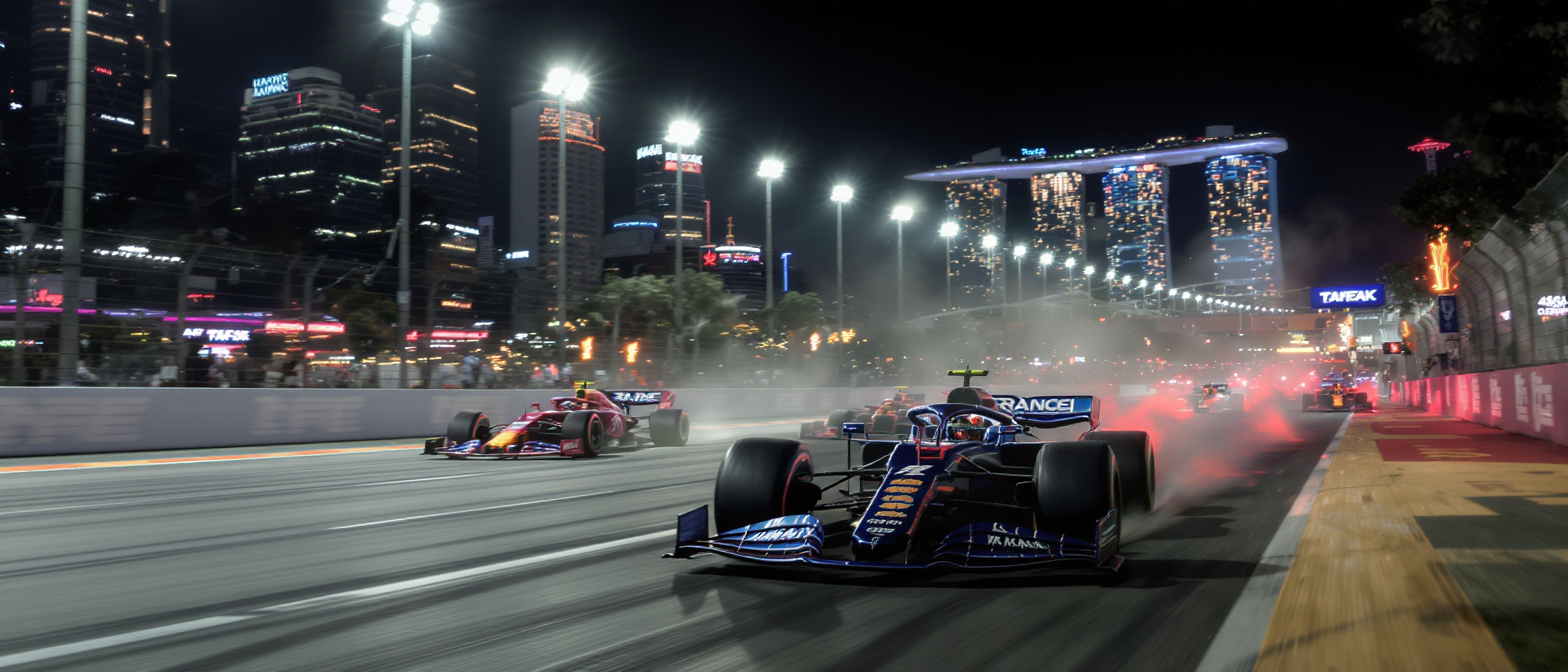 au gp de singapour, isack hadjar a pris plaisir à remonter le peloton et à dépasser ses rivaux, malgré les défis d’une course exigeante.