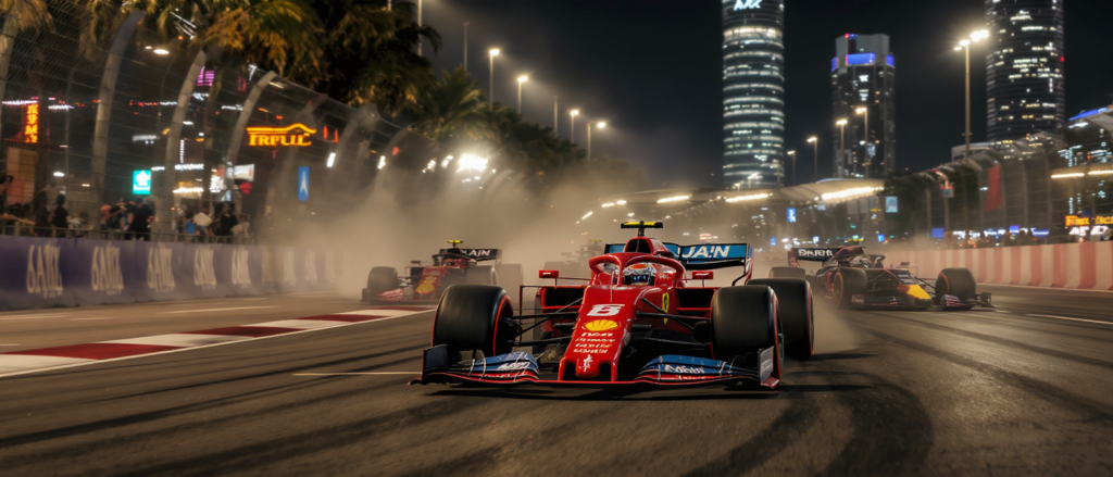 découvrez le classement final du gp de singapour : hamilton piégé par la stratégie de ferrari, tandis qu’isack hadjar décroche des points.