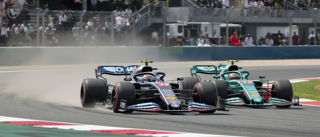 au gp des états-unis, isack hadjar termine derrière les aston martin en el1, tandis que lewis hamilton préfère rester discret sur son rythme.