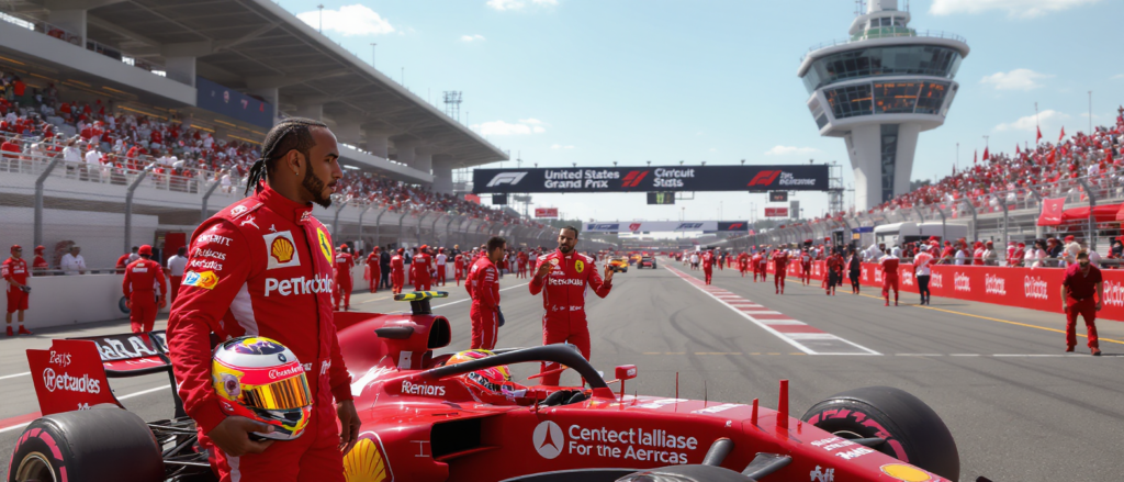 GP des États-Unis de F1 : Hamilton domine les EL3, Hadjar fait part de son mécontentement lewis hamilton domine les el3 du grand prix des états-unis de f1, tandis qu’isack hadjar exprime son mécontentement avant les qualifications.