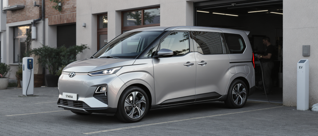 hyundai staria electric 2026 : découvrez son prix dès 67 400 €, son autonomie et ses atouts pour les professionnels en quête d’un utilitaire électrique.