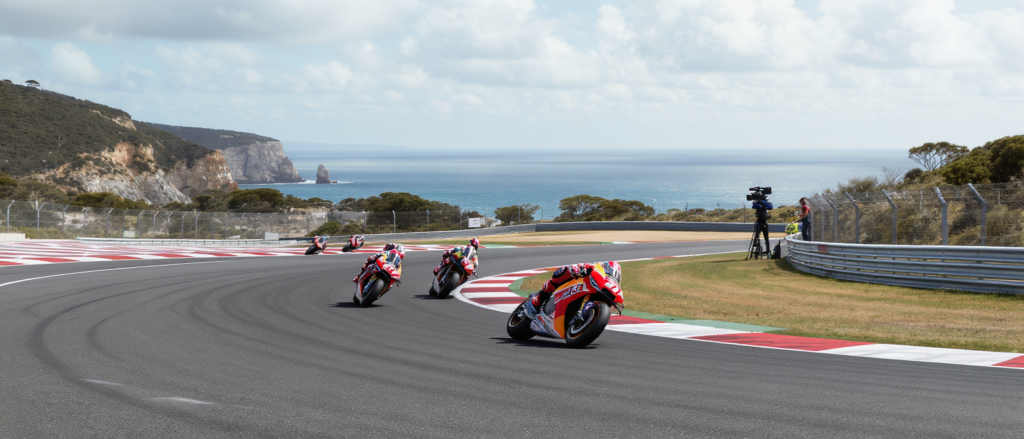 découvrez les chaînes tv et les horaires complets du motogp 2026 en australie, avec le programme du grand prix de phillip island.