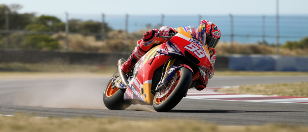 après les essais du gp d’australie, marc márquez retrouve des sensations et un pilotage qui lui plaisent, un signal encourageant avant la course.