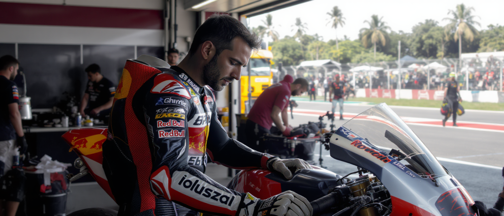 au gp d’indonésie, johann zarco cherche à retrouver confiance après des essais perturbés par les réglages de sa moto.