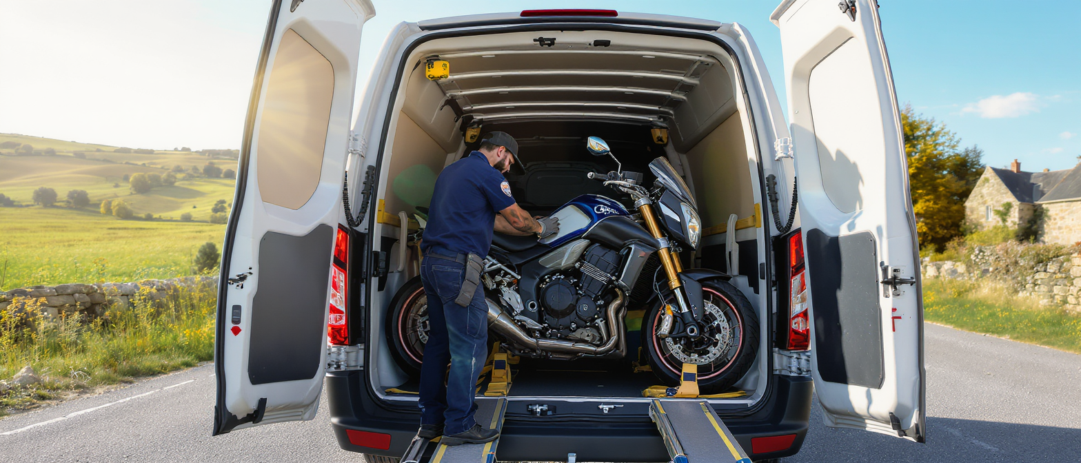 confiez votre moto à motorbike transport, spécialiste du transport de motos partout en france. découvrez une solution adaptée à vos besoins.