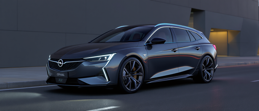 avec le stx concept 2026, opel esquisse l’astra break du futur : un concept-car au design audacieux, aux lignes sportives et à l’allure résolument dynamique.