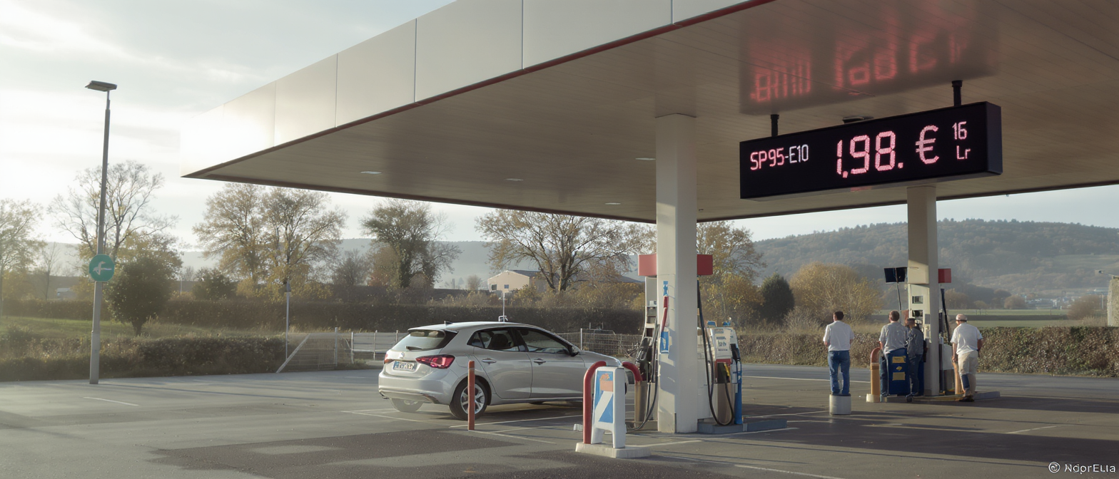 dès ce vendredi 9 octobre, le sp95-e10 passe à 1,98 €/l dans certaines stations-service, jusqu’à 15 centimes sous le prix moyen.